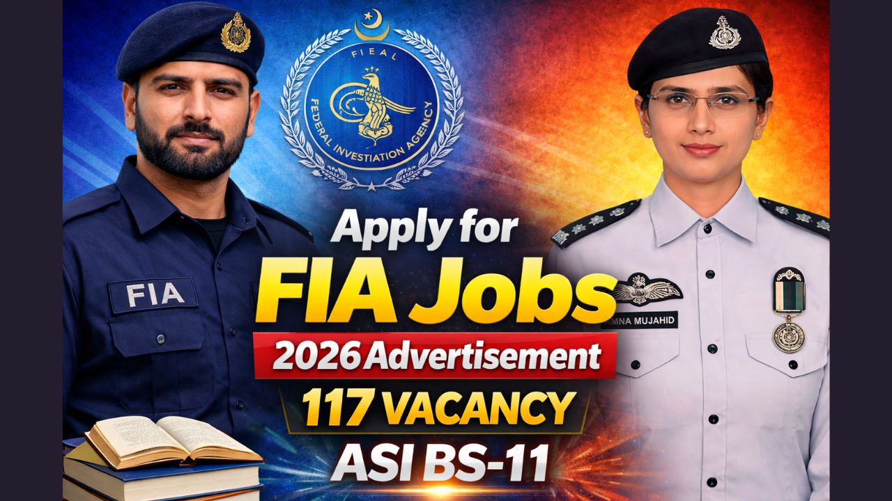 Apply for FIA Jobs 2026 Advertisement