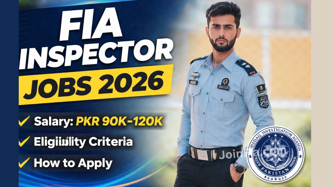 FIA Inspector BPS-16 Jobs 2026