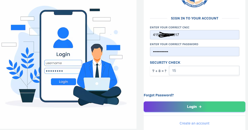 FIA Job Portal Password Reset Guide