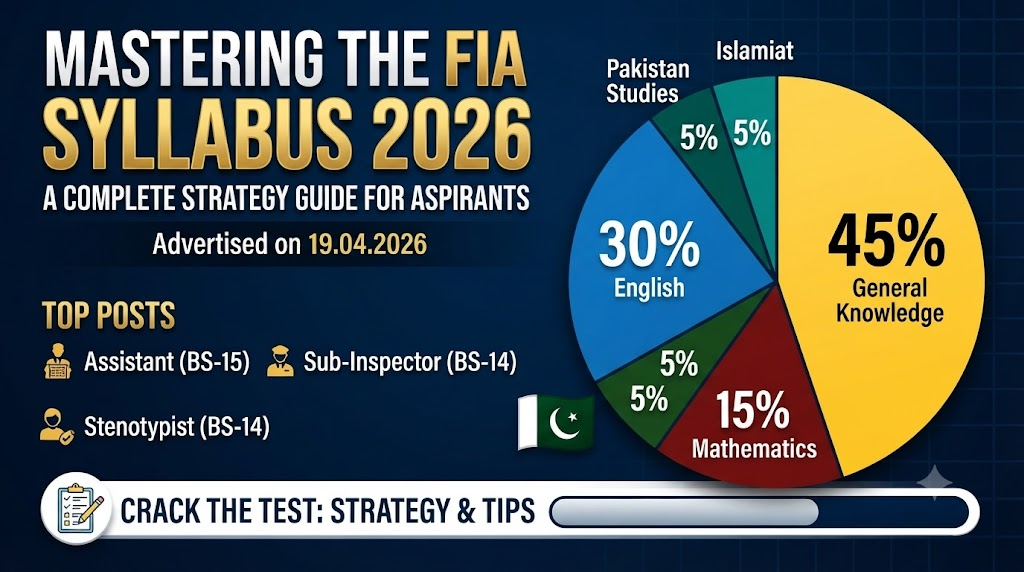 FIA Written Test Syllabus